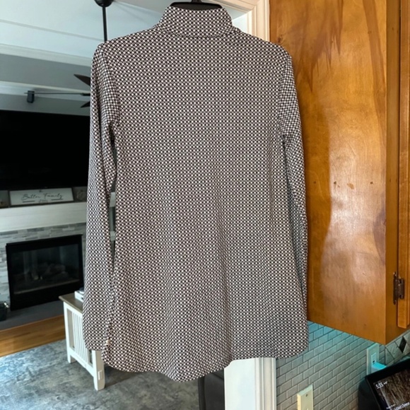 THREE Merrell Indira Snap Placket Pullover Shirts Medium White, Black, Burgundy - Picture 16 of 16
